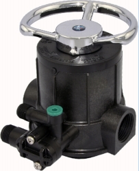 Manual softener valve