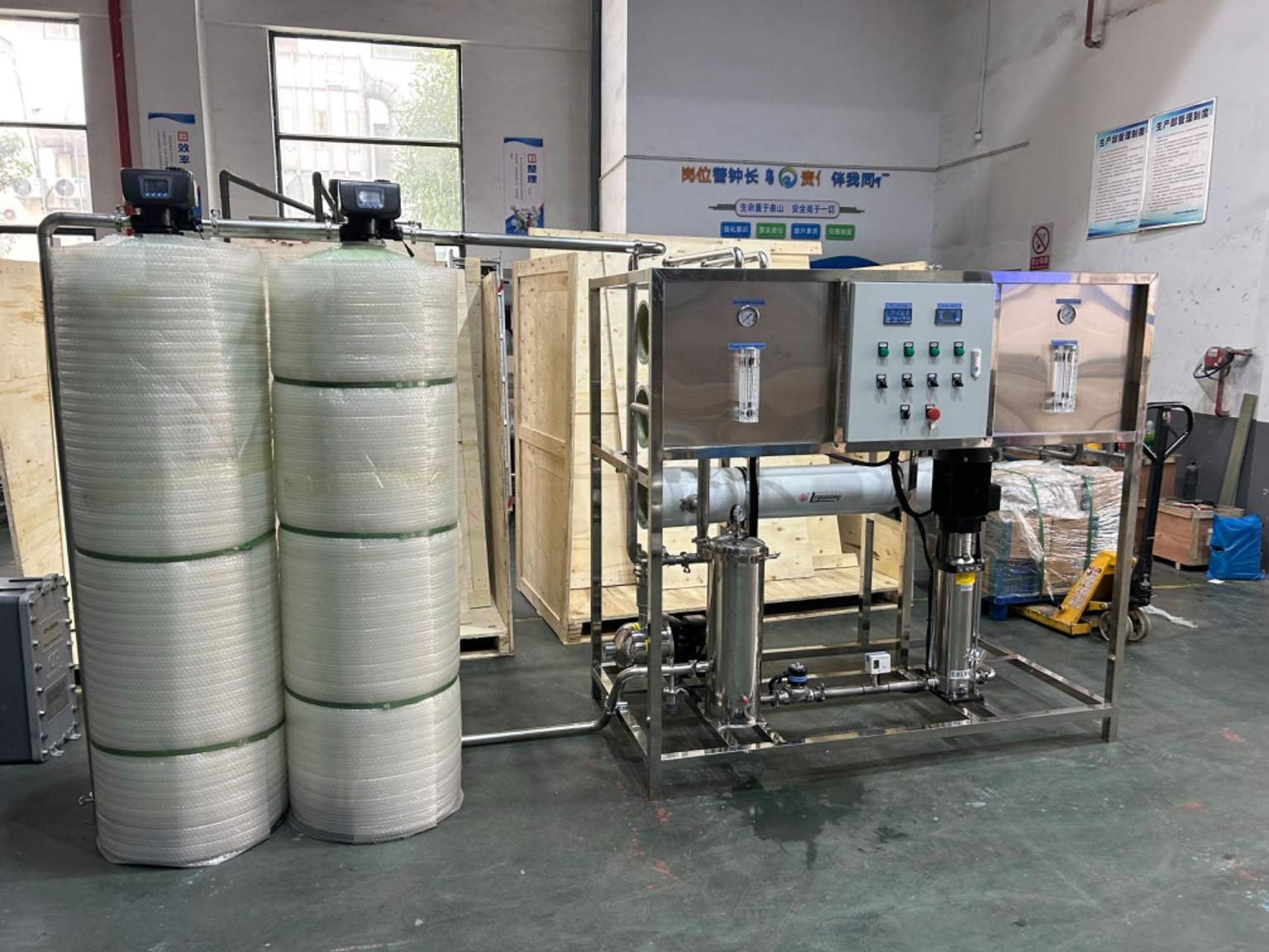 3000LPH REVERSE OSMOSIS SYSTEM WATER PLANT