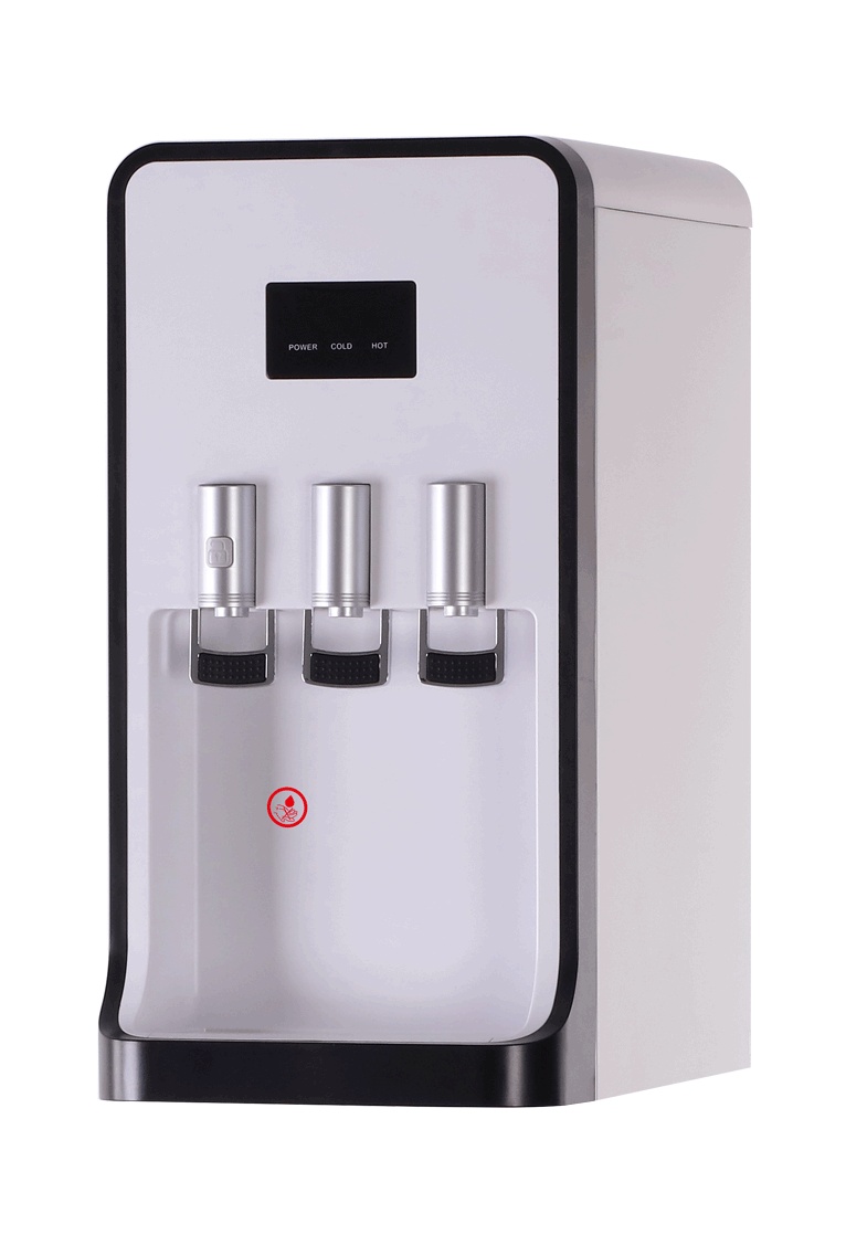 New RO Filter System Hot Normal and Cold Desktop Water Dispenser