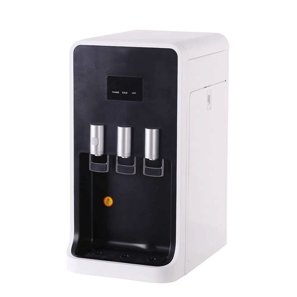 New RO Filter System Hot Normal and Cold Desktop Water Dispenser