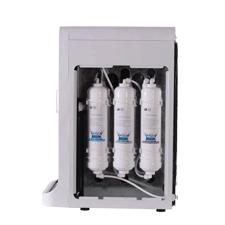New RO Filter System Hot Normal and Cold Desktop Water Dispenser